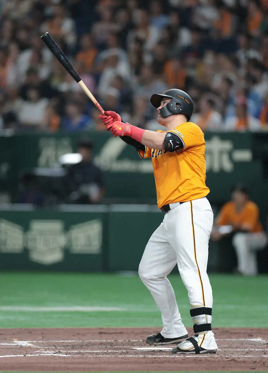 【画像・写真】巨人・リチャードが衝撃の看板直撃弾！飛距離146メートルの特大8号で賞金100万円ゲット！！