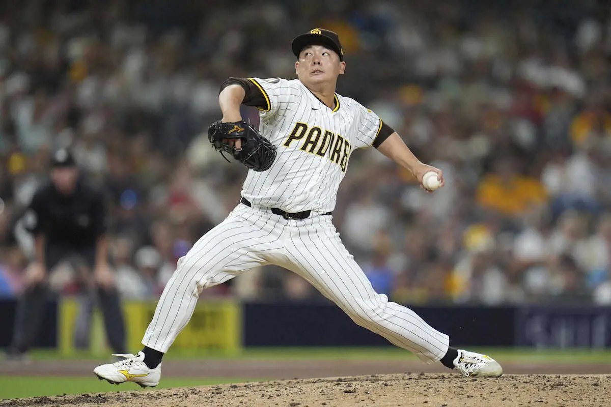 【画像・写真】パドレス・松井裕樹（AP）