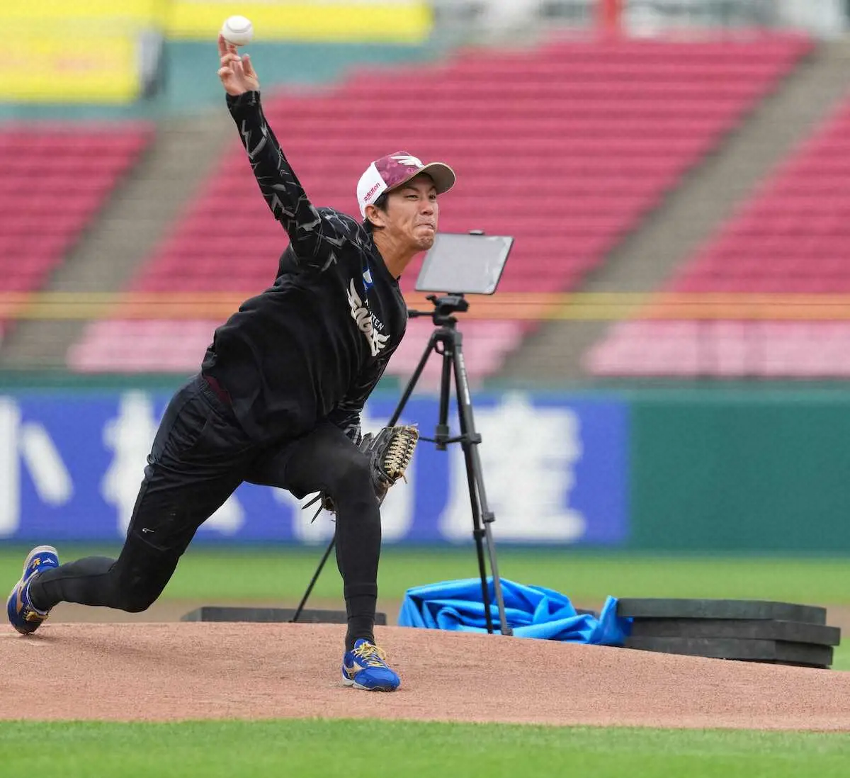 【画像・写真】楽天・岸が通算170勝をかけて26日に弘前でのソフトバンク戦に先発