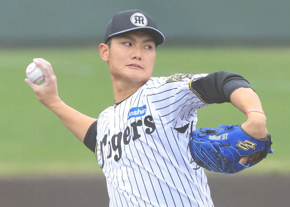 【画像・写真】阪神・西純が打者相手に登板　94球を投げて、回復ぶりをアピール　2月末に右肘の手術