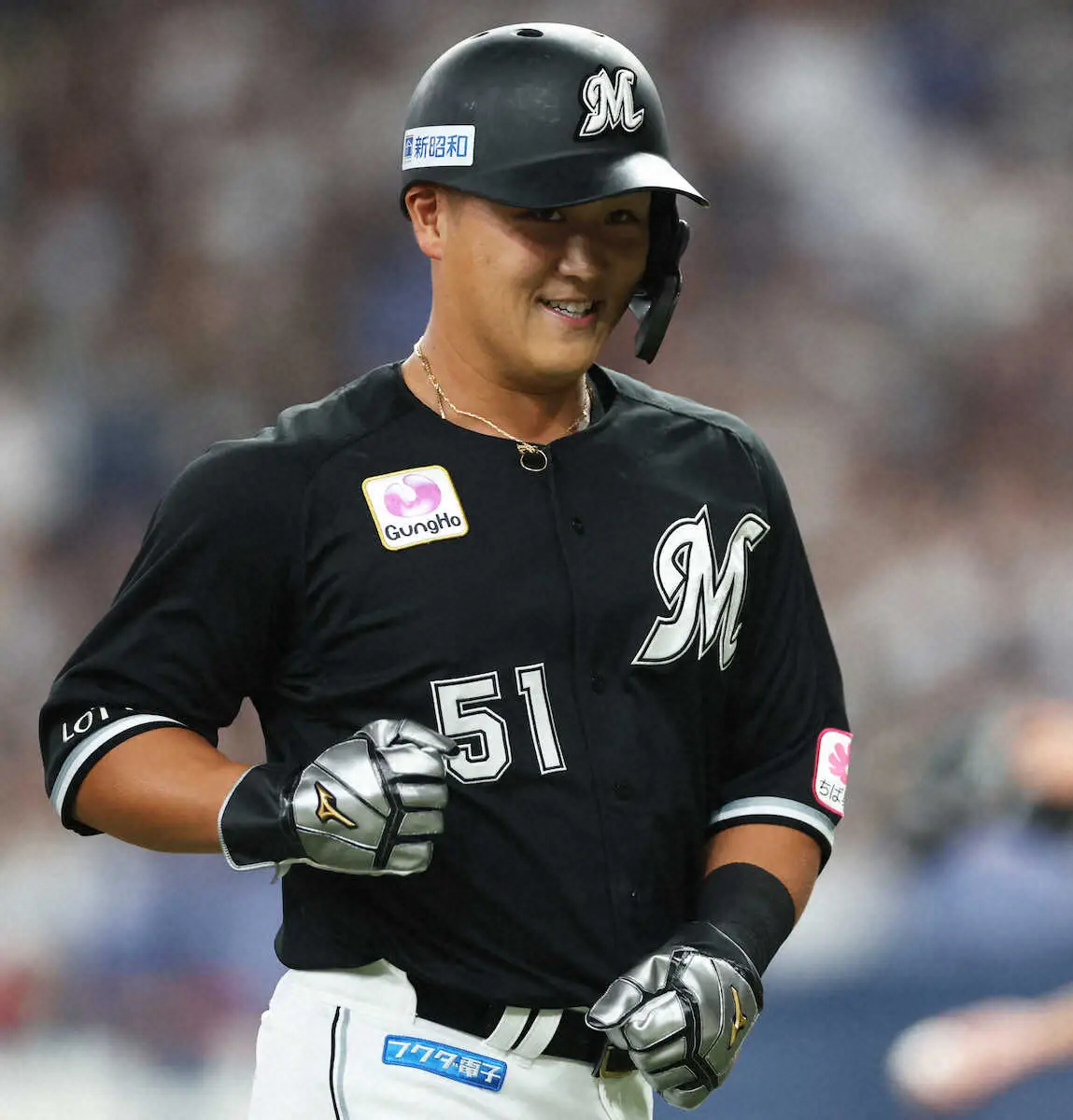 【画像・写真】ロッテ・山口が先制打「ランナーを返すことだけを考えて打席に」