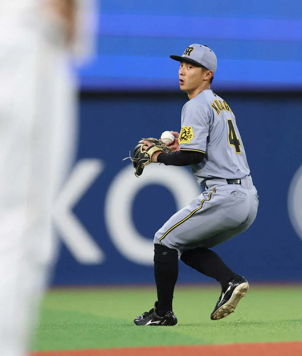 【画像・写真】阪神　熊谷敬宥が攻守で躍動　貴重な追加点＆スーパーキャッチ「早川がテンポ良く投げてくれた」