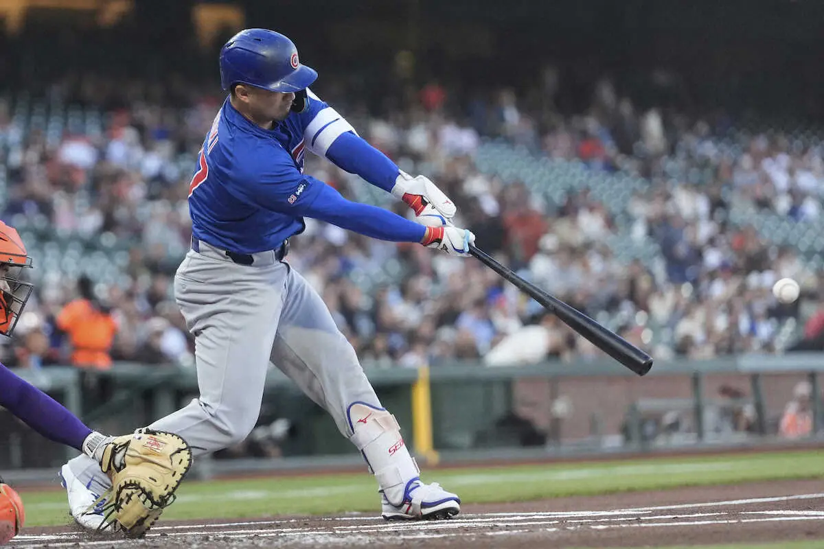 【画像・写真】カブス・鈴木誠也　3試合連続安打　長打はしばらくなしも指揮官「調子を取り戻しつつある」