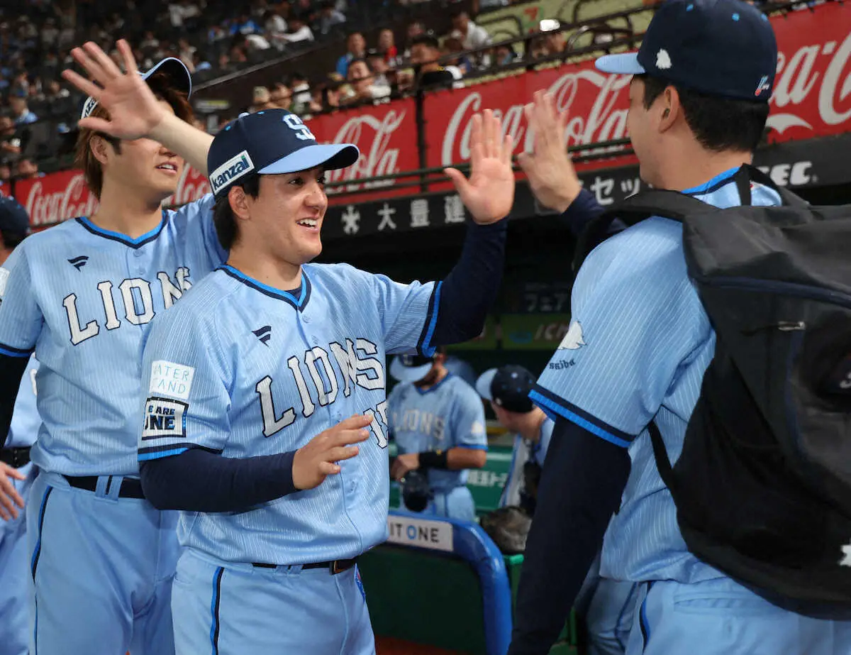 【画像・写真】西武・与座　5勝目！甲子園V・沖縄尚学の後輩から刺激　4位・楽天と1・5差に