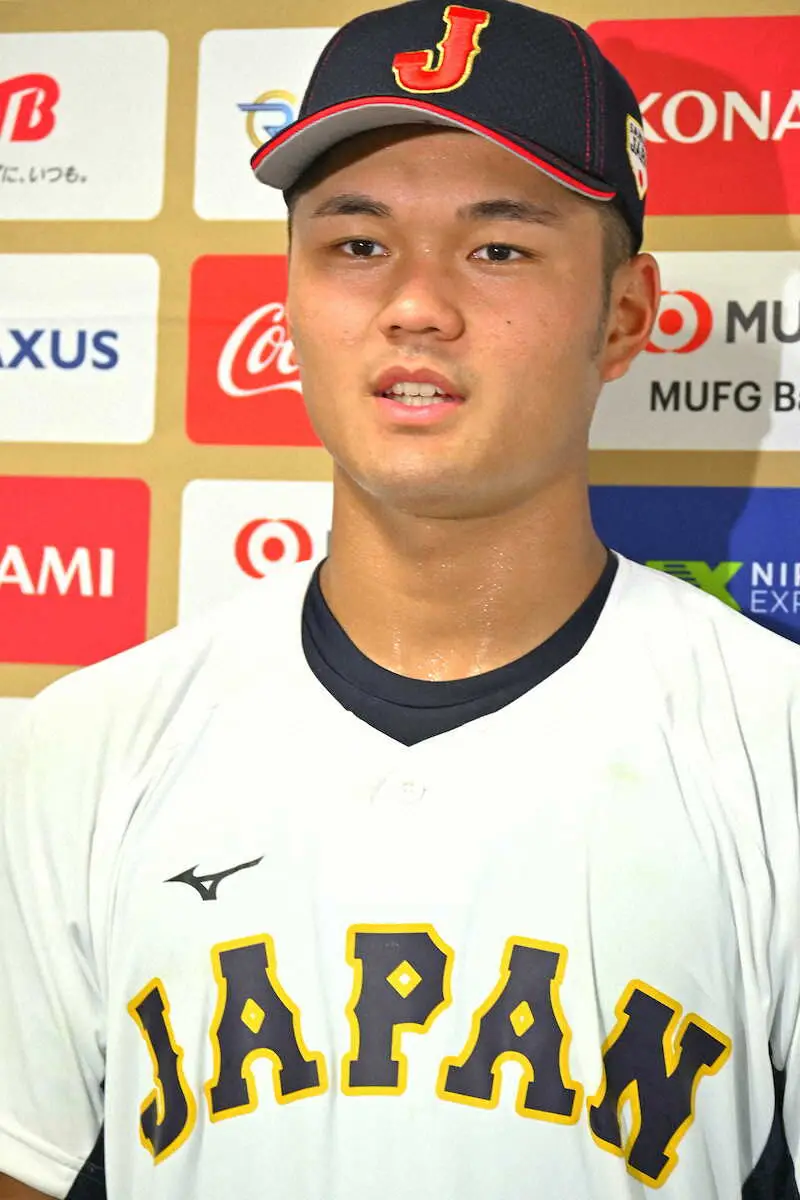 【画像・写真】大学ジャパン対U18高校日本代表の壮行試合で「横浜高校主将対決」阿部葉太「緒方さんに憧れて…」