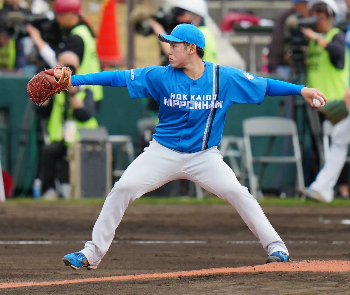 【画像・写真】日本ハム根本が左肘クリーニング手術　投球再開まで4週間
