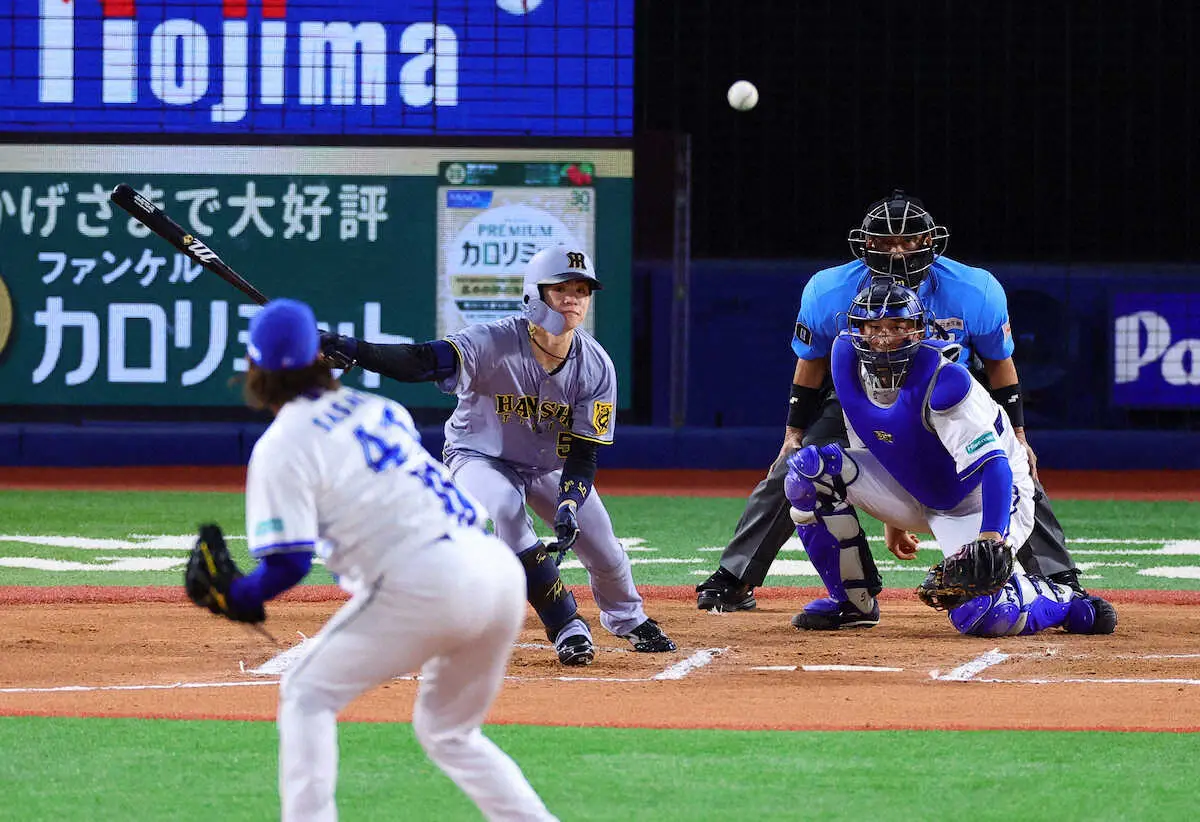 【画像・写真】阪神　中野拓夢が今季初「1番」で2安打2盗塁「初回に出ればもっとチームに勢いをつけられた」