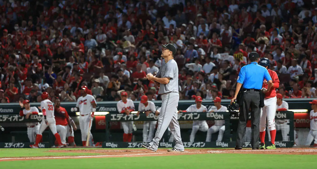 【画像・写真】巨人・田中将大　日米200勝お預け…鬼門・マツダで2回5失点「本当悔しい結果に終わりました」