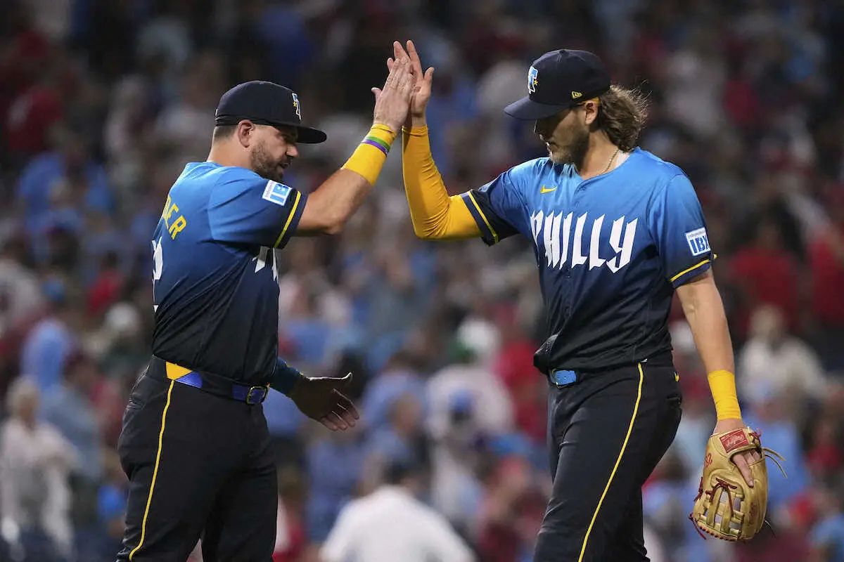 【画像・写真】フィリーズ・シュワバーは2戦連発ならず　驚異の1試合4発翌日は単打1本　大谷翔平とは4本差のまま