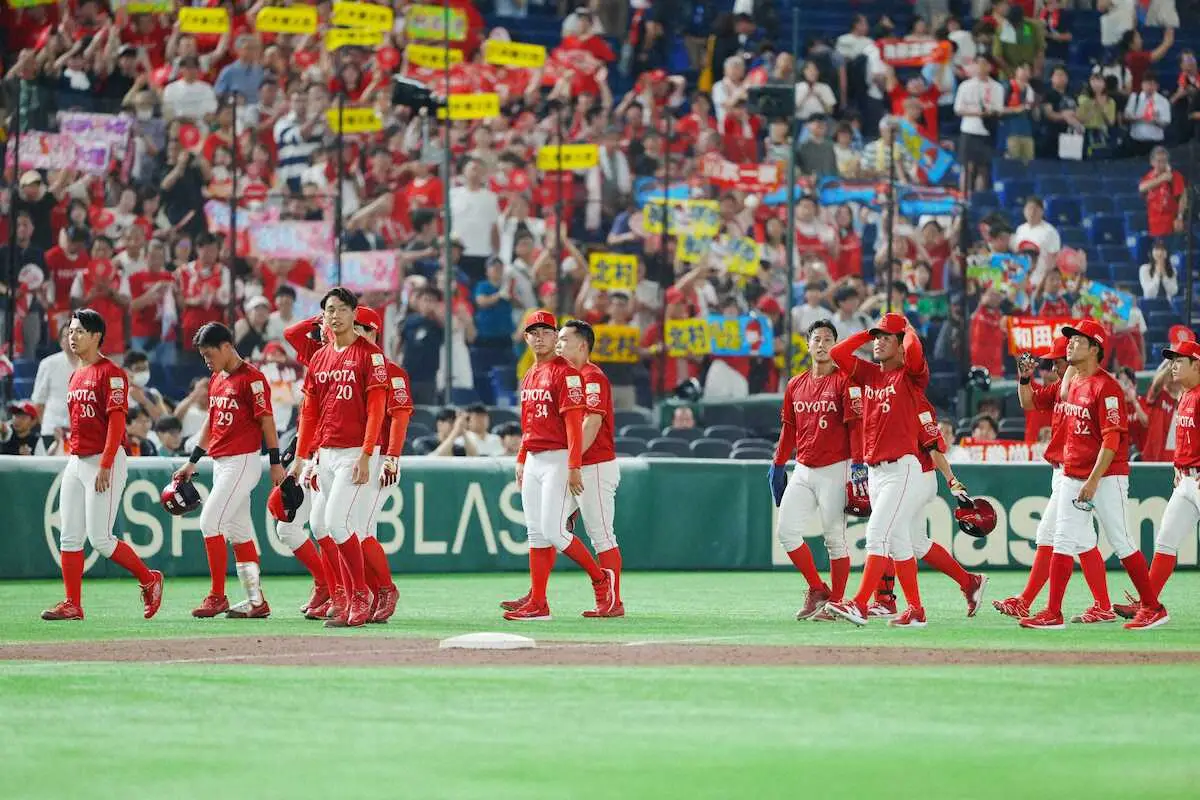 【画像・写真】【都市対抗】昨年の日本選手権覇者、トヨタ自動車が初戦敗退　藤原航平監督「僕の責任です」
