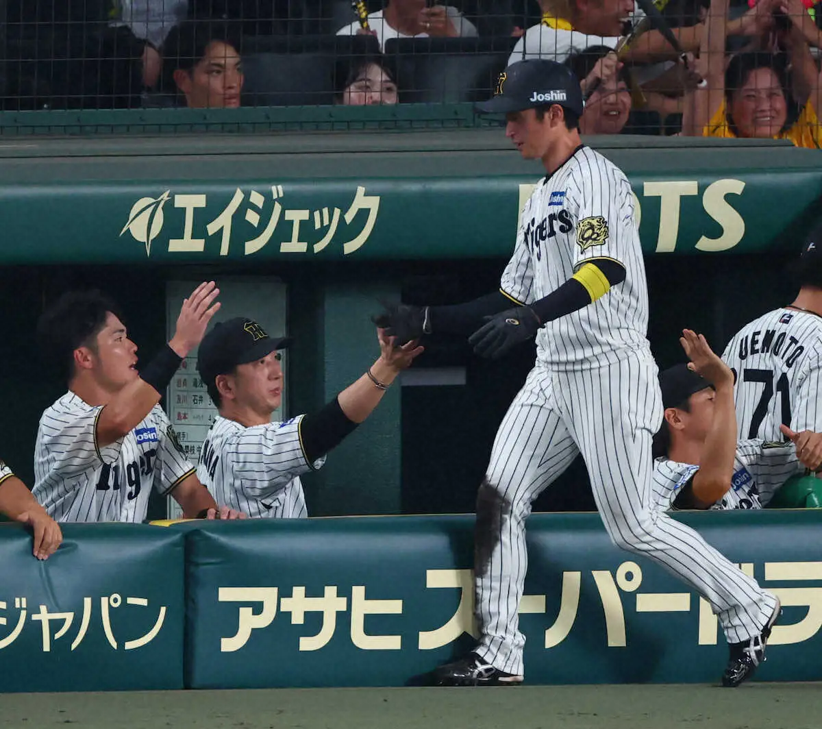 【画像・写真】阪神　森下翔太がキャリアハイ更新の74打点　3回に先制の適時打