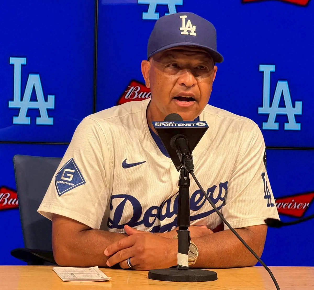 【画像・写真】ロバーツ監督「才能を考えれば、これが基準になるべき」7回1失点10Kの山本由伸を絶賛、連敗脱出に笑顔