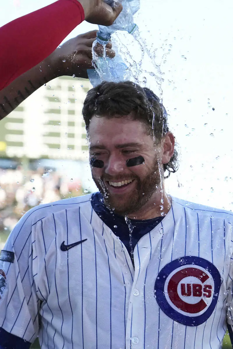 【画像・写真】カブス5点差はねのけ劇的サヨナラ勝利！鈴木誠也は5打数1安打1盗塁で4戦連続ヒット