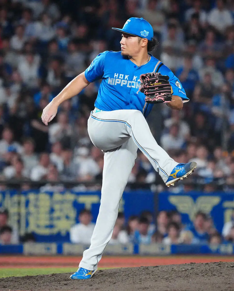 【画像・写真】日本ハム・伊藤大海　圧巻の5者連続三振！　両リーグトップの13勝へ、7回2失点で降板