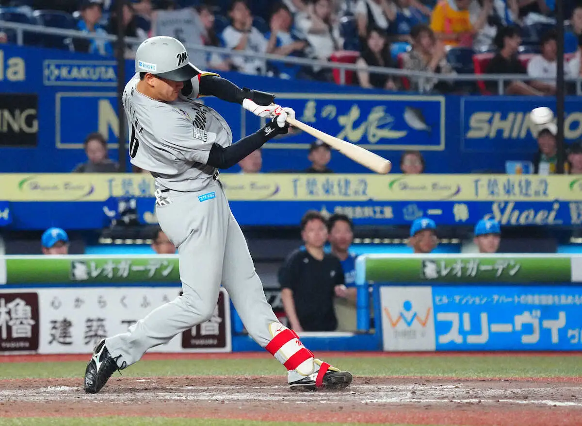 【画像・写真】ロッテドラ1西川　29度目マルチも最後の打者に「最終回の打席が悔しいしかない」