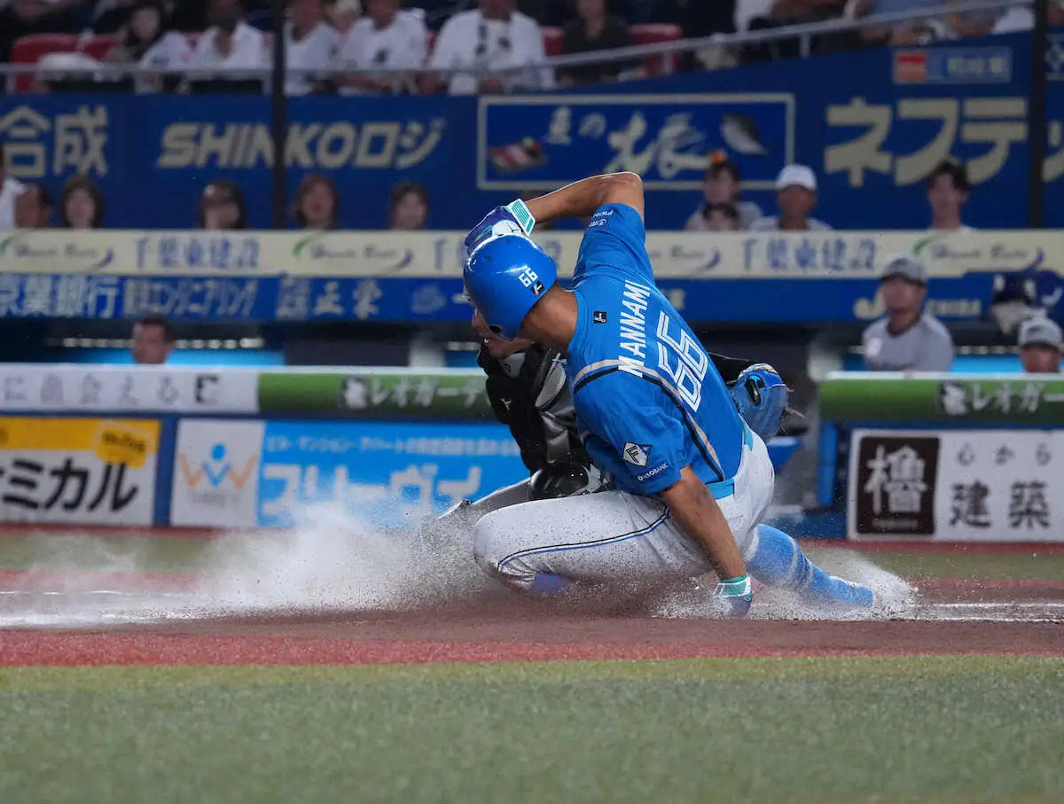 【画像・写真】日本ハム打線の多彩な攻め　3回に集中打で一挙5点&6回には重盗で貴重追加点　新庄監督「1点でも多く」