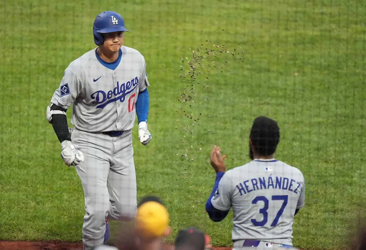 【画像・写真】「ものすごく大きな音」ドジャース監督も大谷翔平キャリア最速193キロ弾に驚がく「普通の選手なら単打」