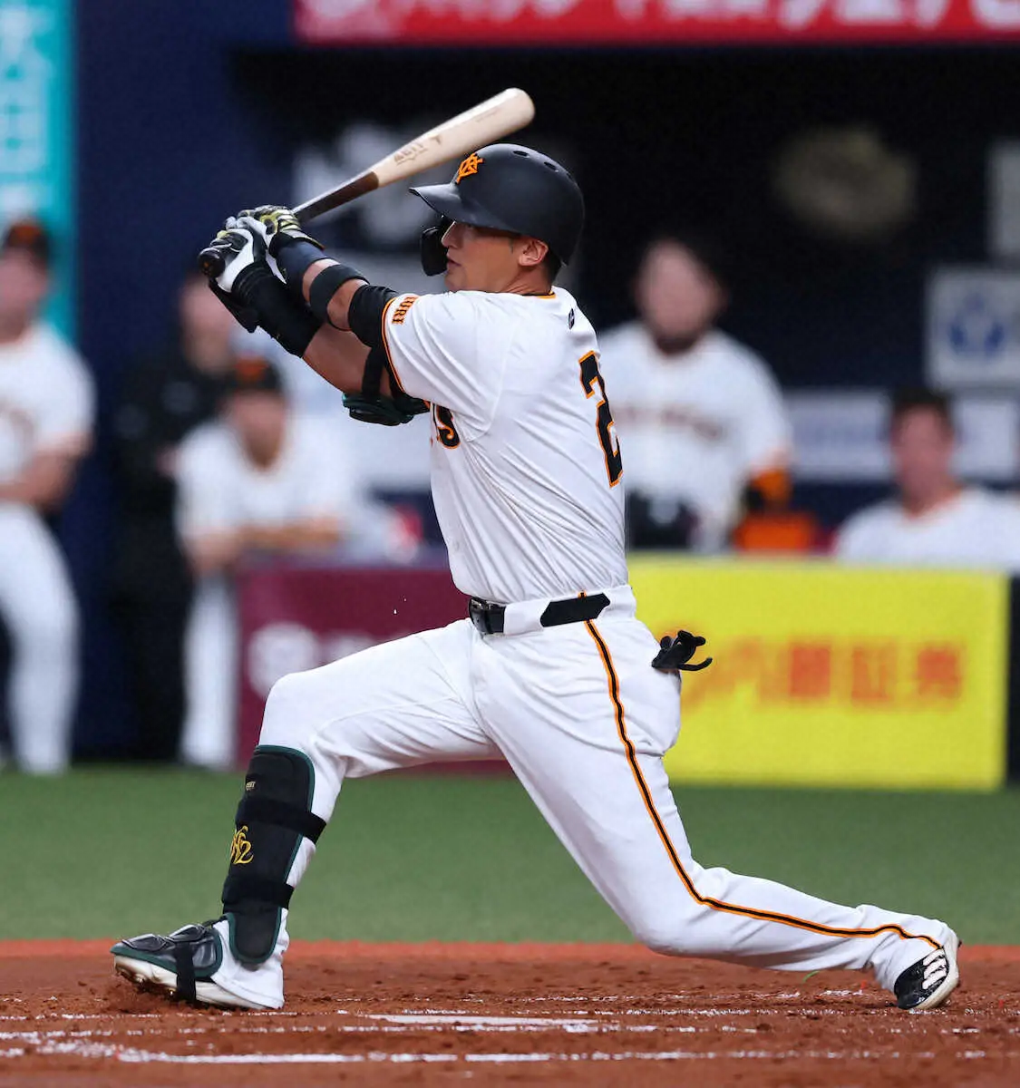 【画像・写真】巨人・吉川尚輝　5番→8番配置転換に奮起！　初回第1打席で中前適時打を放ち「良かったです」