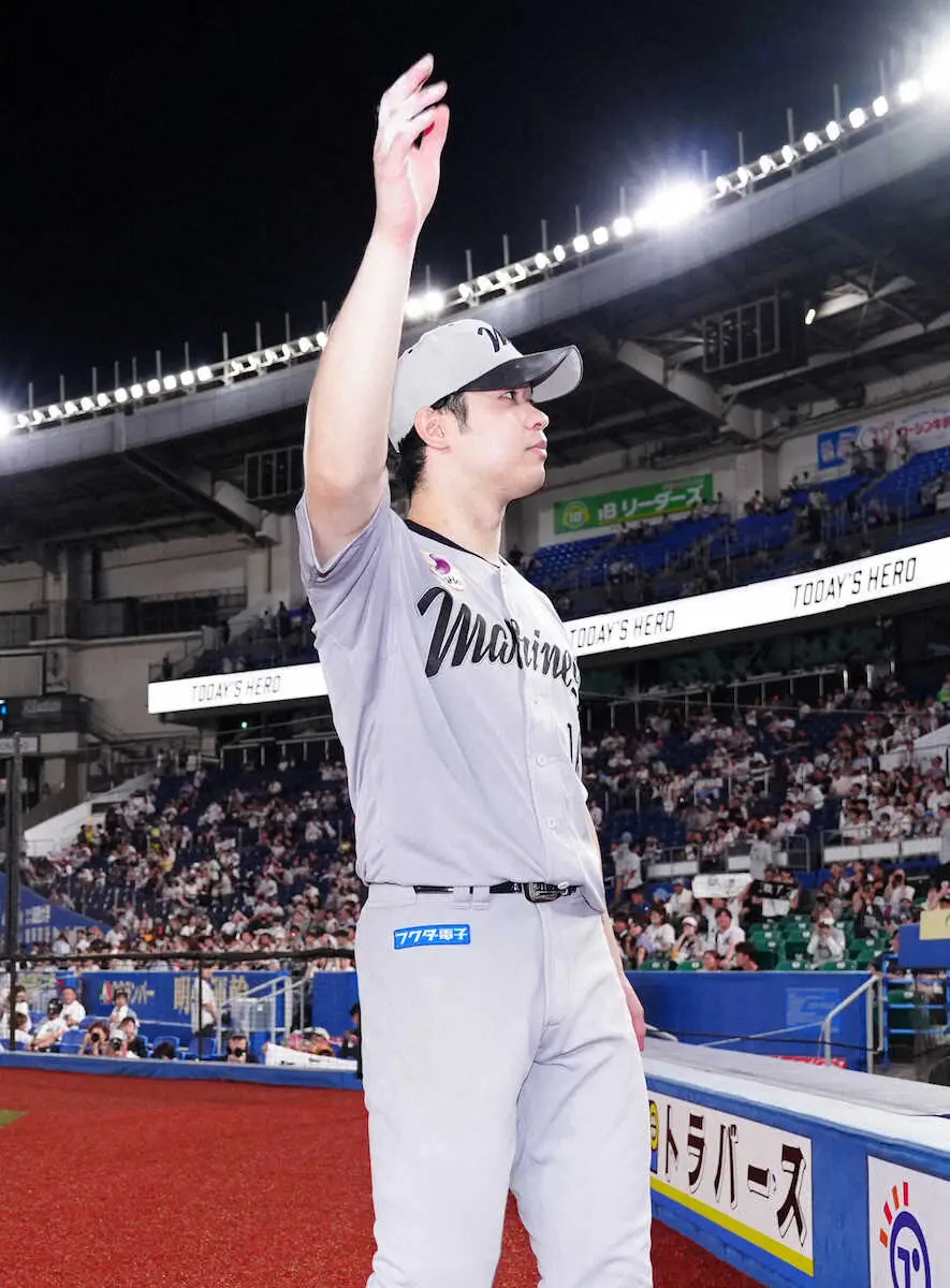 【画像・写真】ロッテ　先発・種市篤暉が今季初完投で6勝目　116球を投げて11K　チームにとっても今季初完投勝利