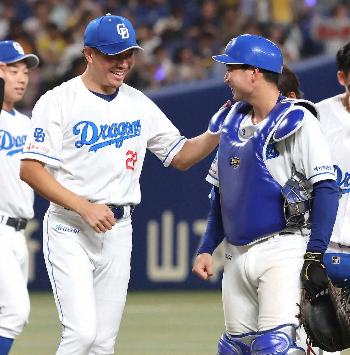 【画像・写真】強気な攻めで中日・大野雄大が9勝目　5回1死一、三塁で中野、熊谷を直球で連続K　直後に味方が逆転