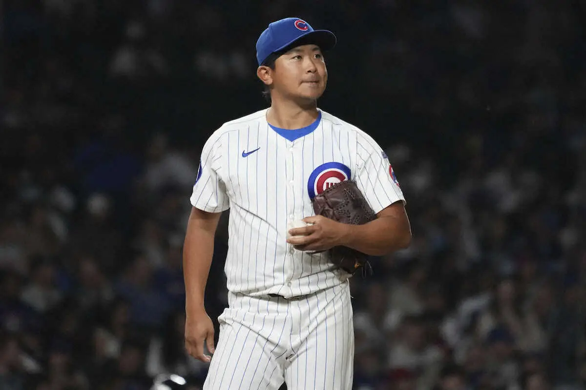 【画像・写真】カブス・今永　32歳初登板で6回3失点の粘投、6試合ぶりの9勝目
