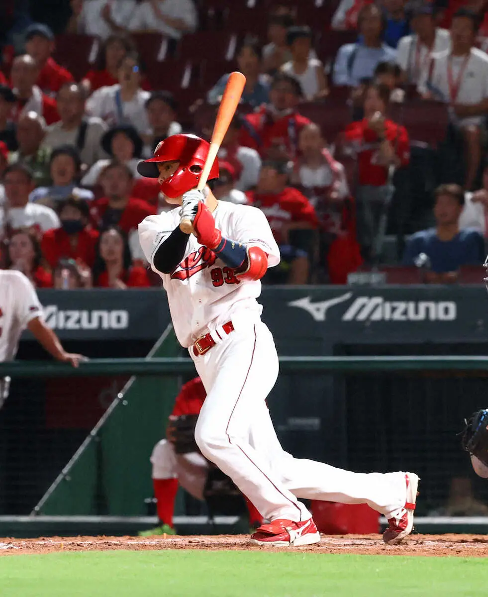 【画像・写真】広島・前川誠太　得点圏代打の鬼!4打席全てで打点　勝負強さの秘けつ明かした