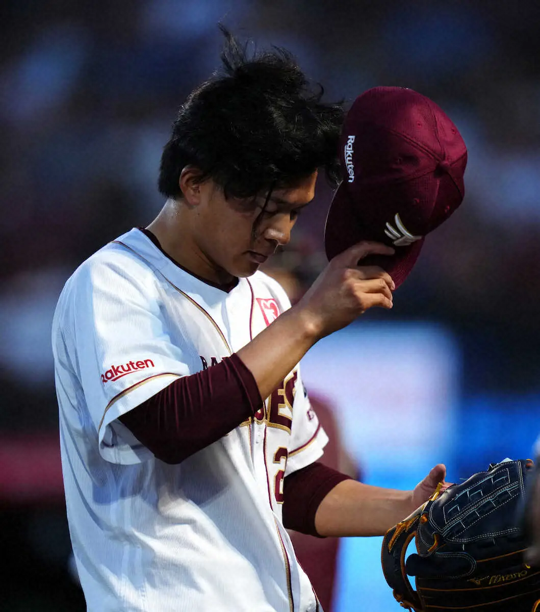 【画像・写真】楽天・早川が出場選手登録抹消　前日の西武戦で今季最短2回1/3を6失点KO