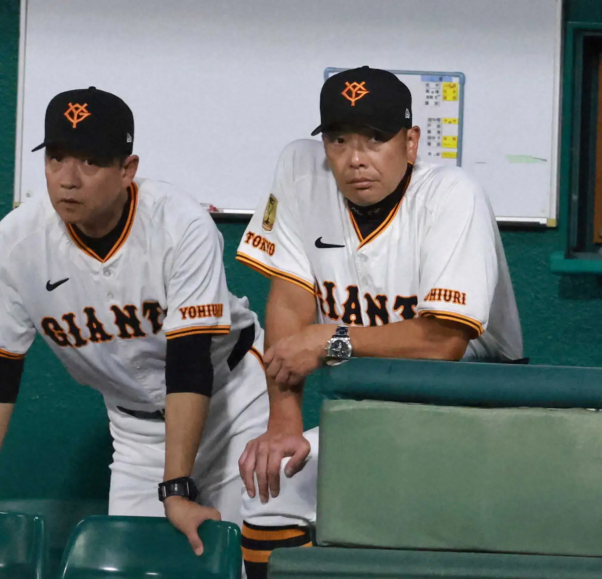 【画像・写真】巨人・岸田行倫「逆転できるように頑張ります」　村上2ランで先制された直後に適時打で1点返す