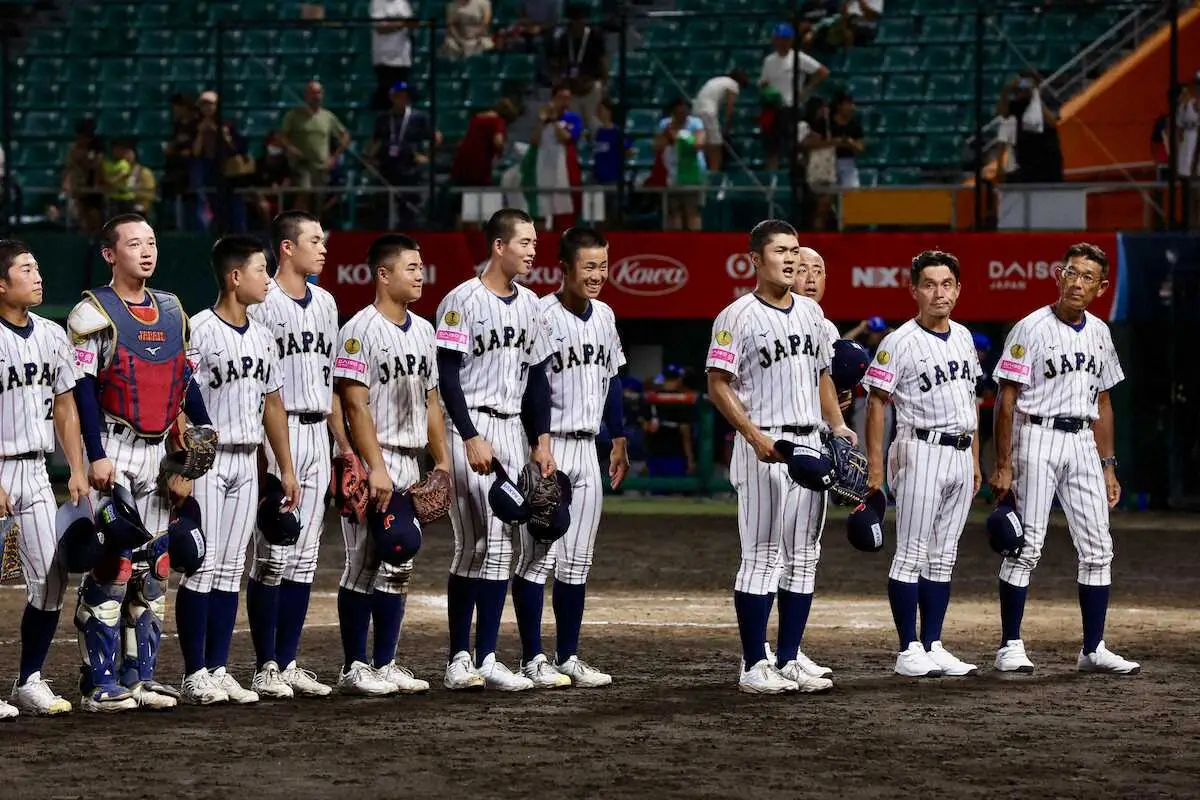 【画像・写真】【U18】「きつかった」日本は辛勝発進…決勝点は適時失策、打線苦戦も投手陣が1失点継投