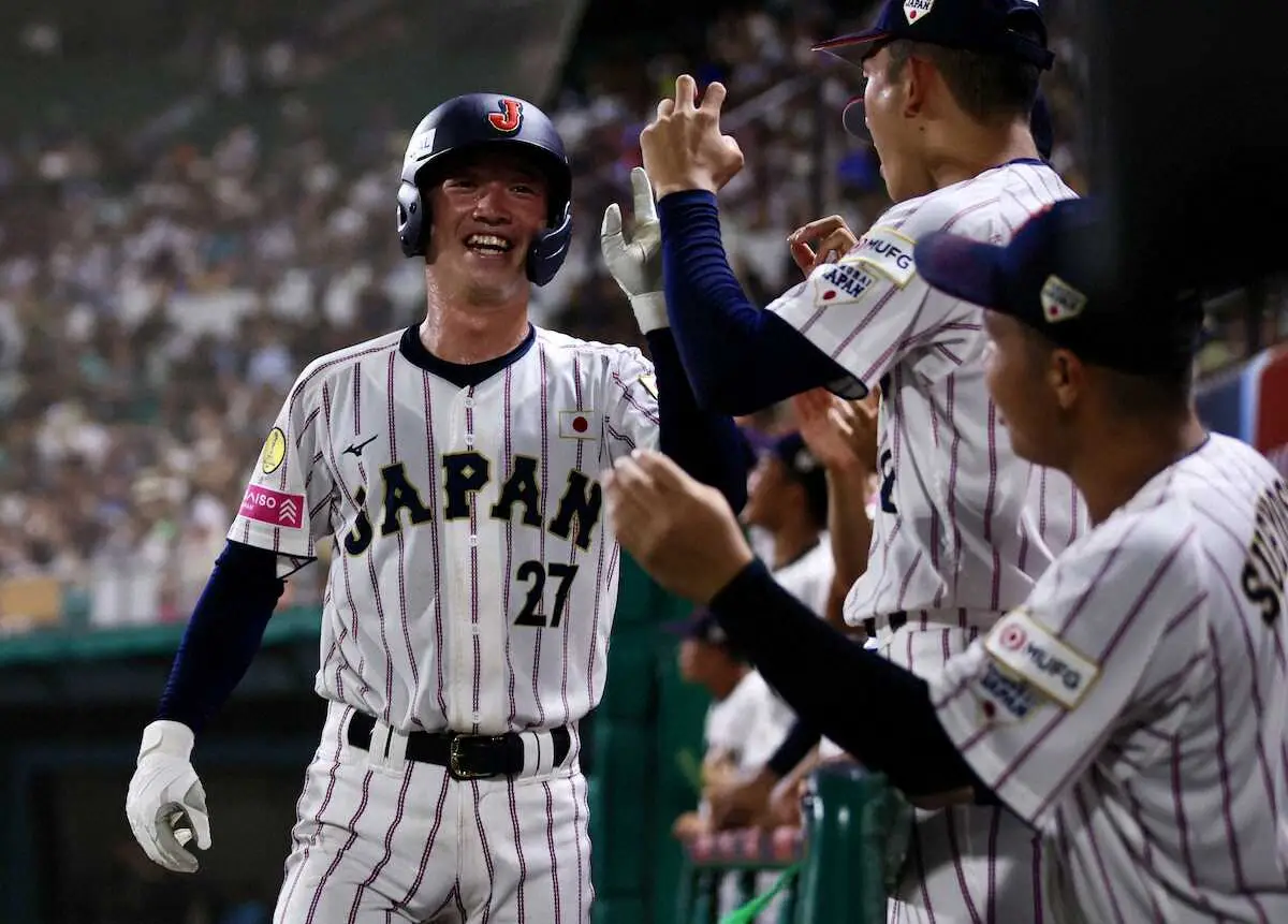 【画像・写真】【U18】侍が韓国に快勝で開幕連勝！157キロ腕討ち目覚めた4得点　守護神・石垣は150キロ台連発