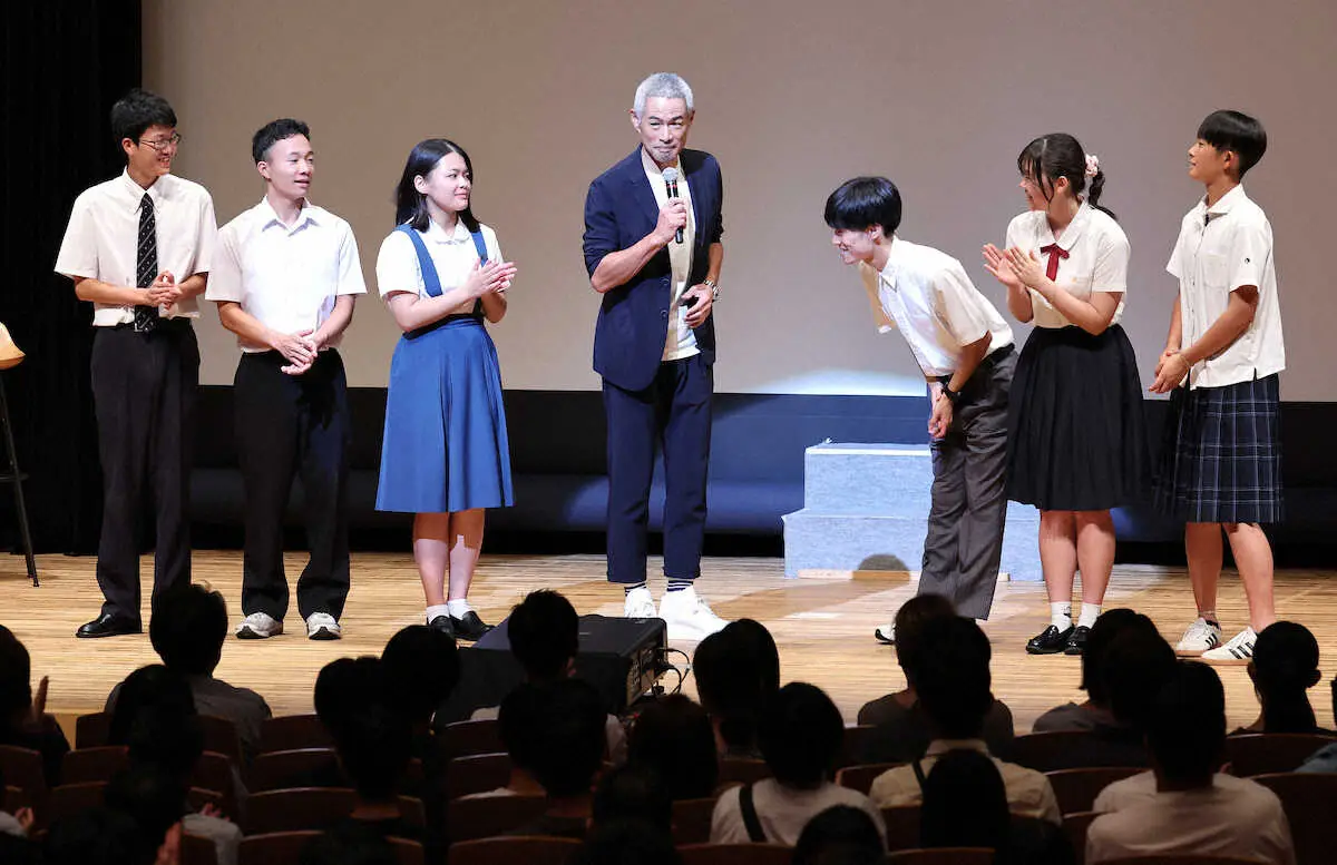 【画像・写真】イチロー氏が神戸の高校生とトークイベント　高校時代は「サボることがテーマ」その理由は