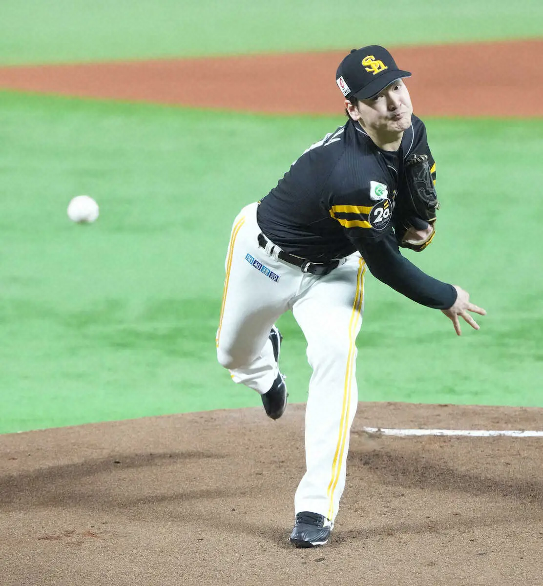 【画像・写真】ソフトバンク・有原航平が復調11勝　バッテリー組んだ海野へ「本当に助かった」