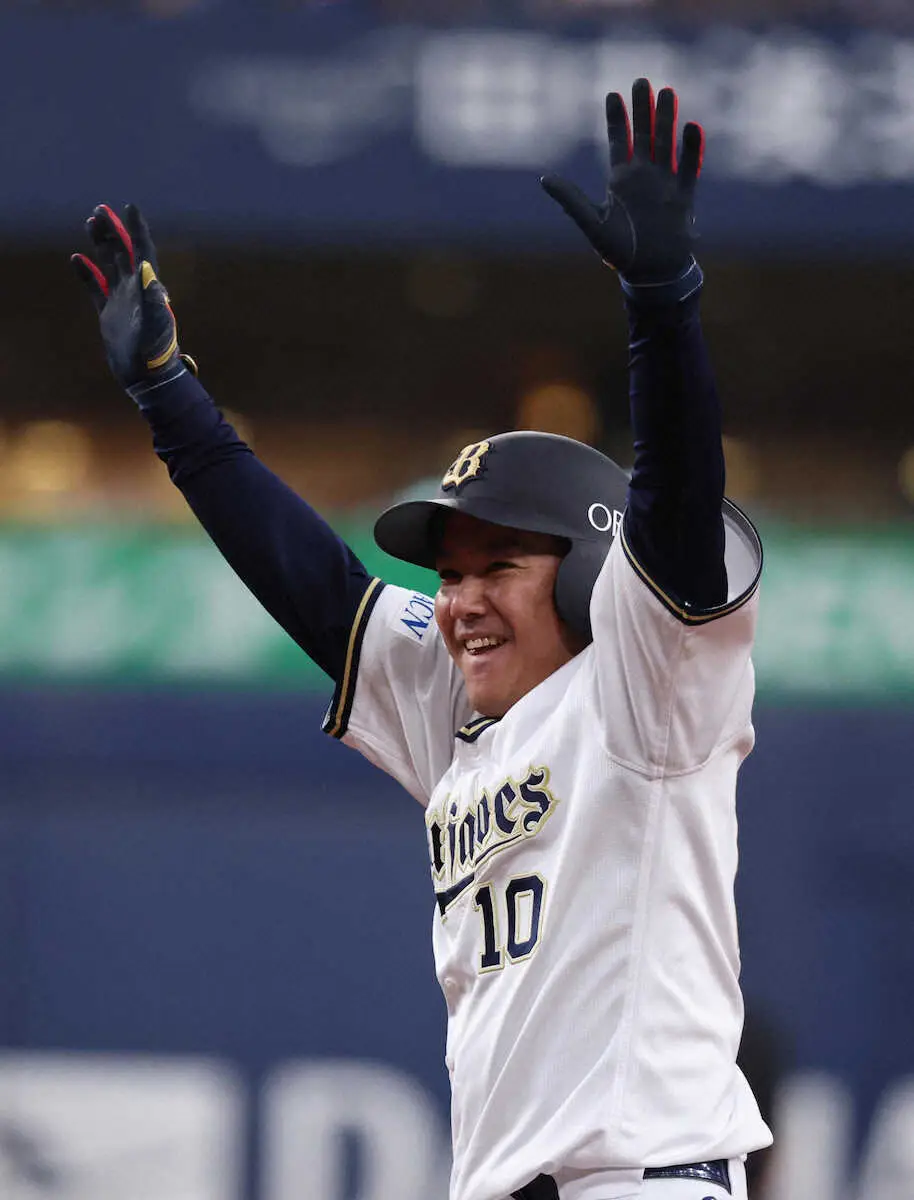【画像・写真】オリックス・大城滉二　“仕事人”が決勝2点適時打　「ミスしたら監督のせいにするつもりで」