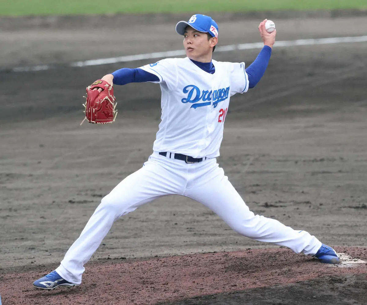【画像・写真】中日・岡田俊哉が今季限りで引退　09年ドラ1左腕　大ケガを乗り越え今年5月支配下復帰