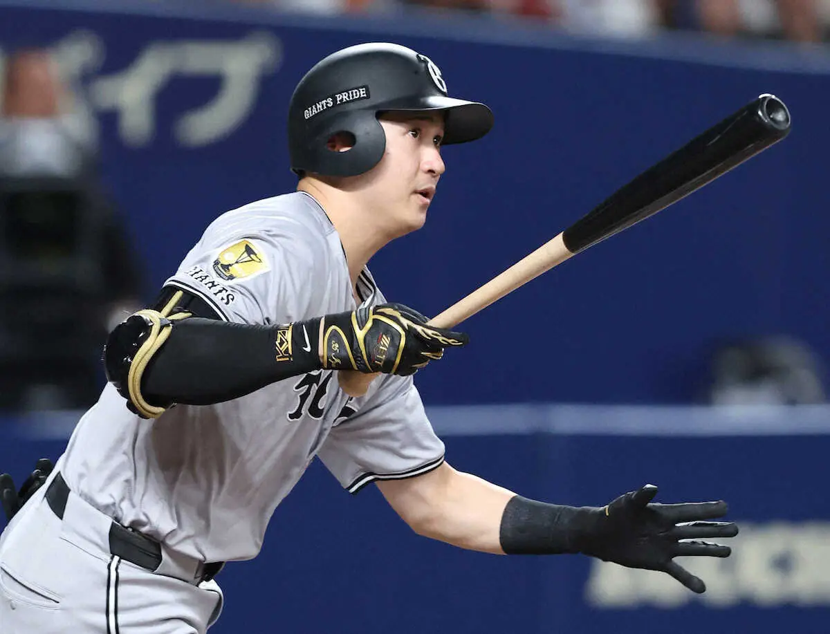 【画像・写真】巨人・泉口友汰の連続試合安打が17で、連続出塁も22で止まる　打率は.298　首位打者へ残り17試合