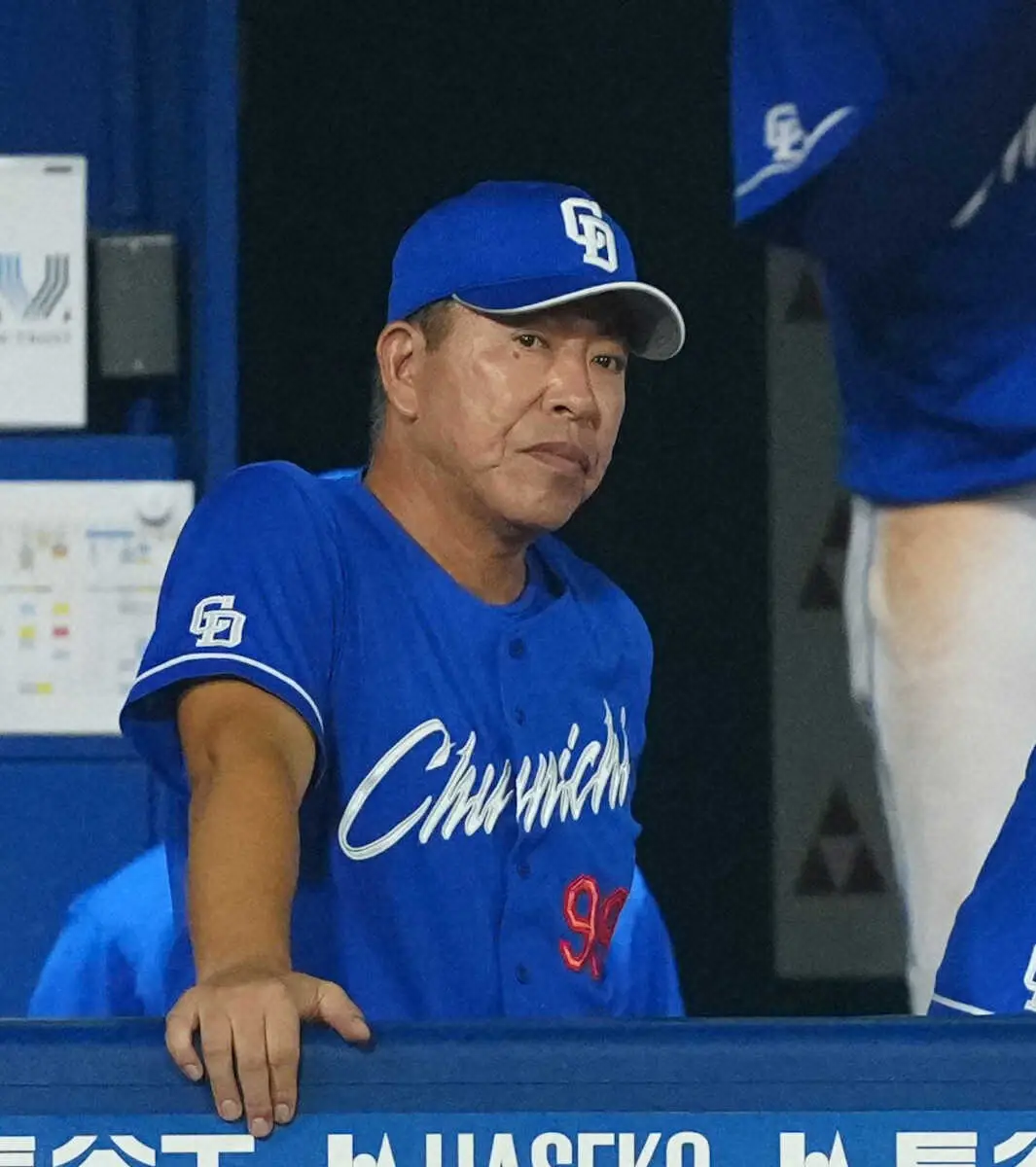 【画像・写真】中日・井上監督「個々のレベルアップのお手本として、中野や森下を見てみろと」阪神との“差”を語る