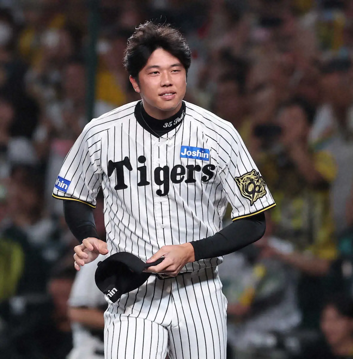 【画像・写真】阪神・才木浩人　投手主要タイトル2冠以上を視野「みんなと積み重ねて楽しみたい」