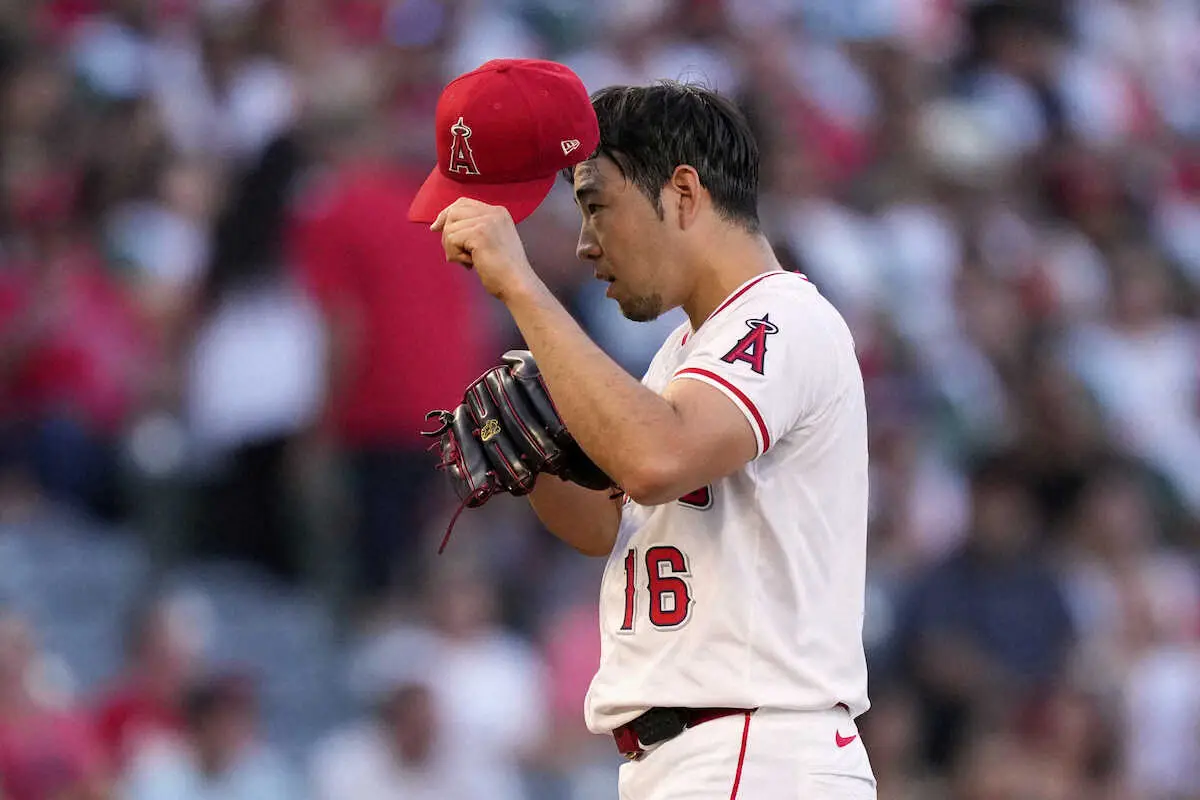 【画像・写真】エンゼルス・菊池雄星　メジャー通算1000奪三振達成も…メジャーワーストタイ7失点