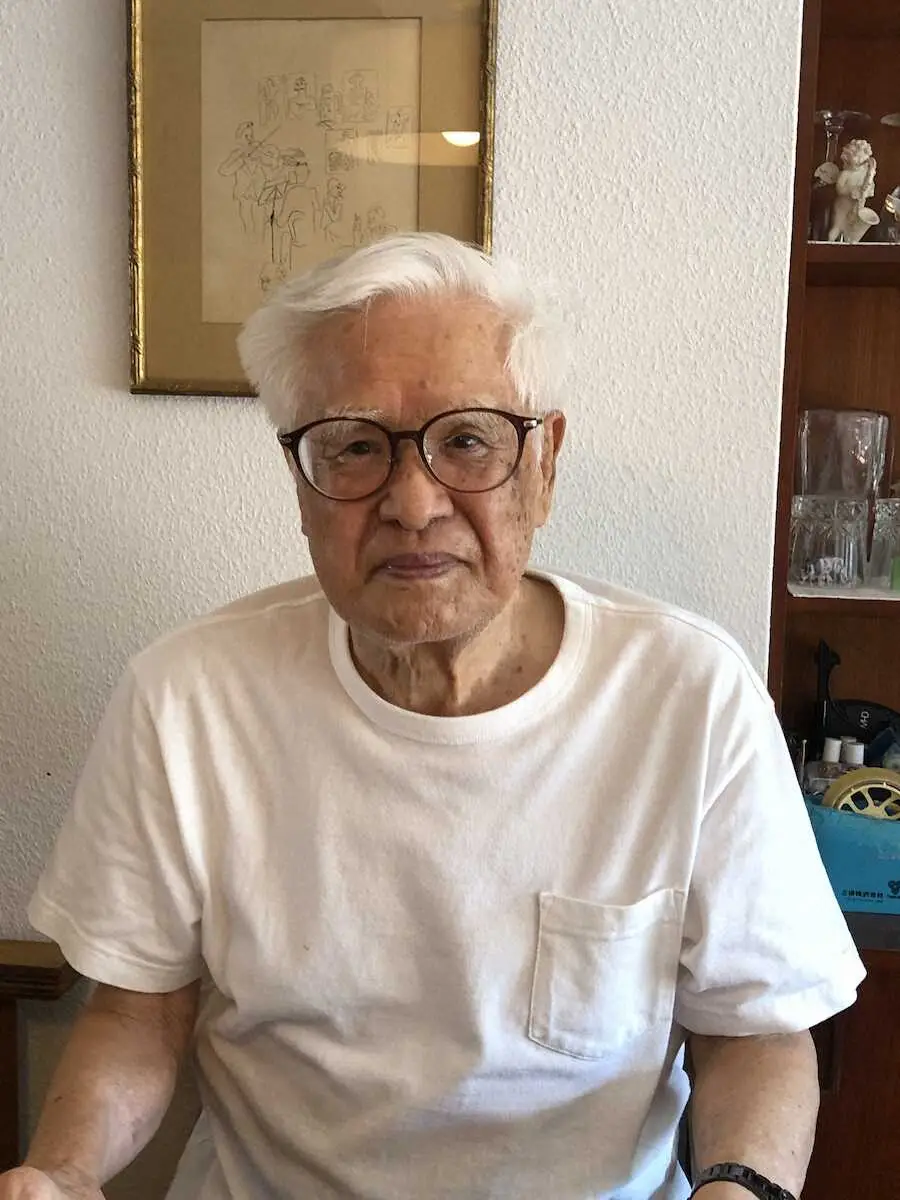 【画像・写真】【阪神90周年を飾る優勝】主力に外国人打者がいない1964年Vメンバーの本屋敷錦吾氏が祝福