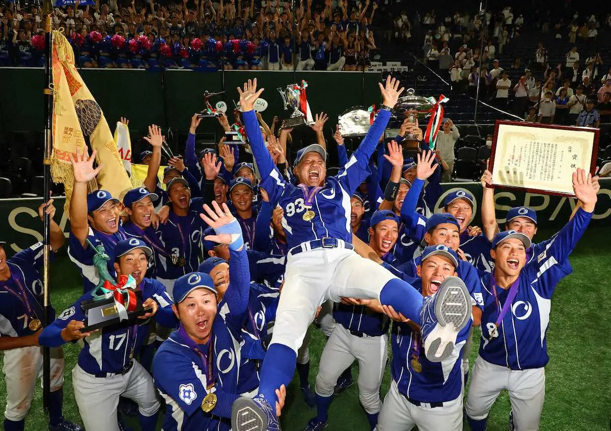 【画像・写真】【都市対抗】王子・湯浅監督「従業員の皆さま、ファンに明日への活力を届けたい一心で…」万感Vスピーチ