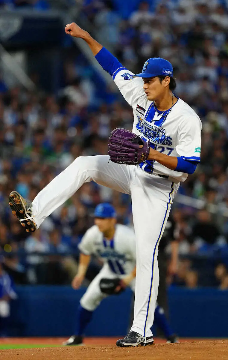 【画像・写真】DeNA・藤浪　2勝目はお預け…古巣・阪神優勝に「強かった」