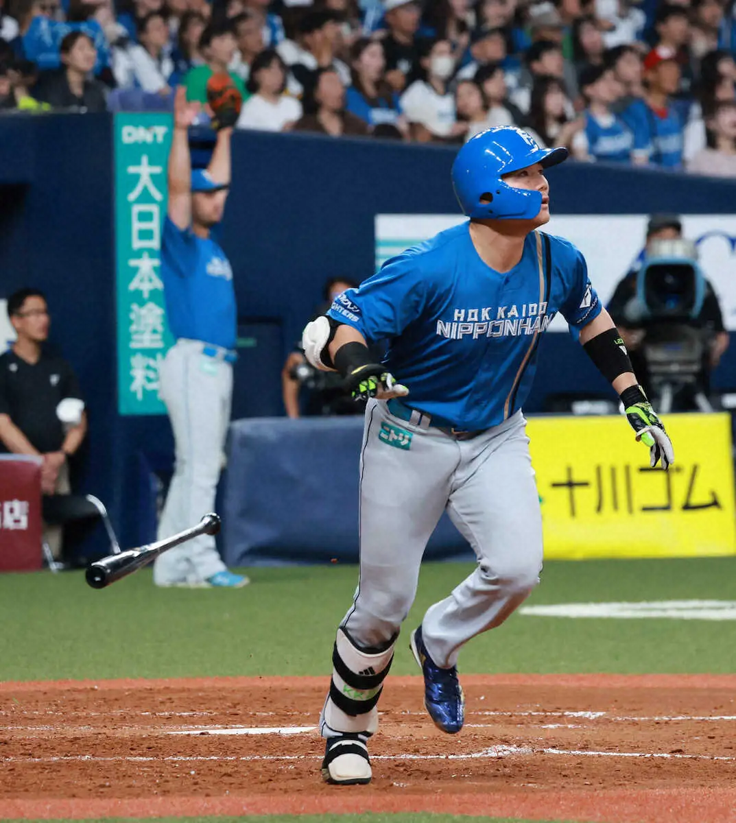 【画像・写真】日本ハム・清宮　復調10号　3連敗も逆転優勝諦めん！101打席ぶり一発で4年連続2桁本塁打