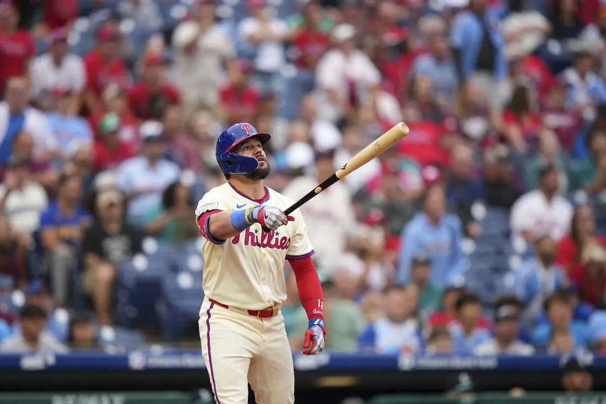 【画像・写真】シュワバー　今季ワースト10試合連続ノーアーチも…主力2人欠くフィリーズ1―0でメッツに辛勝　