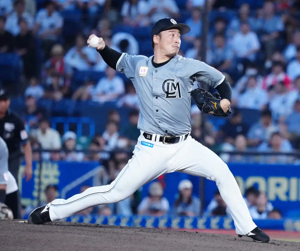 【画像・写真】ロッテ・美馬学　今季限りで引退を発表「もう痛みと戦わなくていい…」30日に引退試合