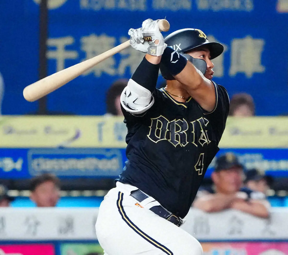 【画像・写真】オリックス森友哉　復帰2戦目でフルマスク＆初適時打「昨日はよくなかったんですけど…」
