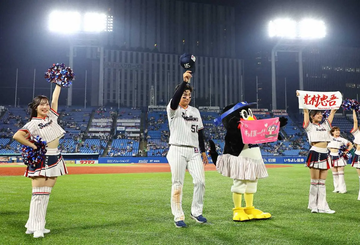 【画像・写真】ヤクルト・北村恵が逆転V打　中大同期の阪神・森下から刺激「いずれ自分もレギュラーとして…」