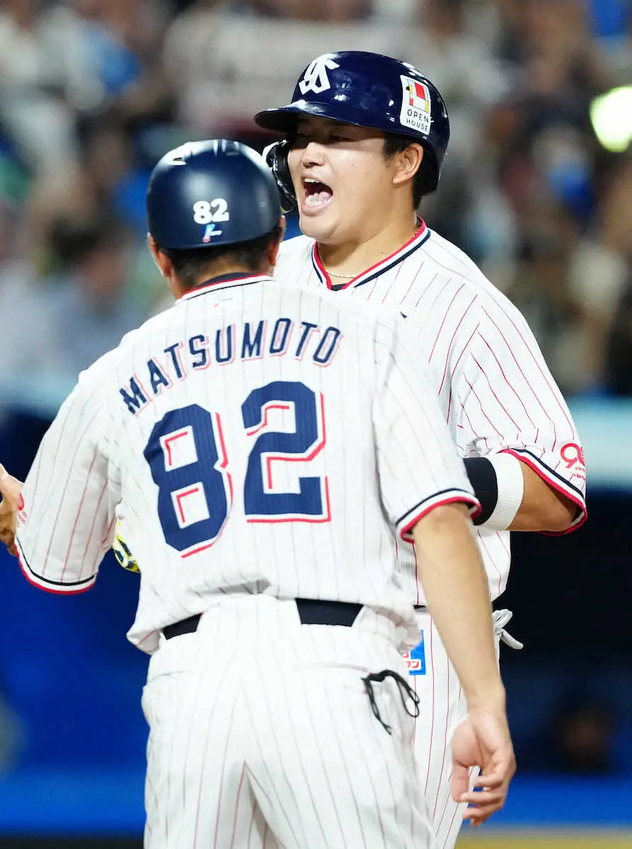 【画像・写真】ヤクルト・村上宗隆　4戦ぶりアーチで20本塁打王手！「逆らわず上手く打つことができました」