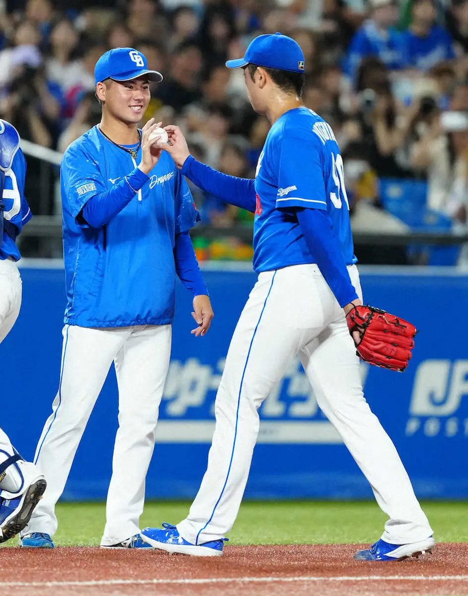 【画像・写真】中日・金丸夢斗　ヤクルト・村上に被弾も粘投2勝目「もっと安心して見てもらえるように頑張る」