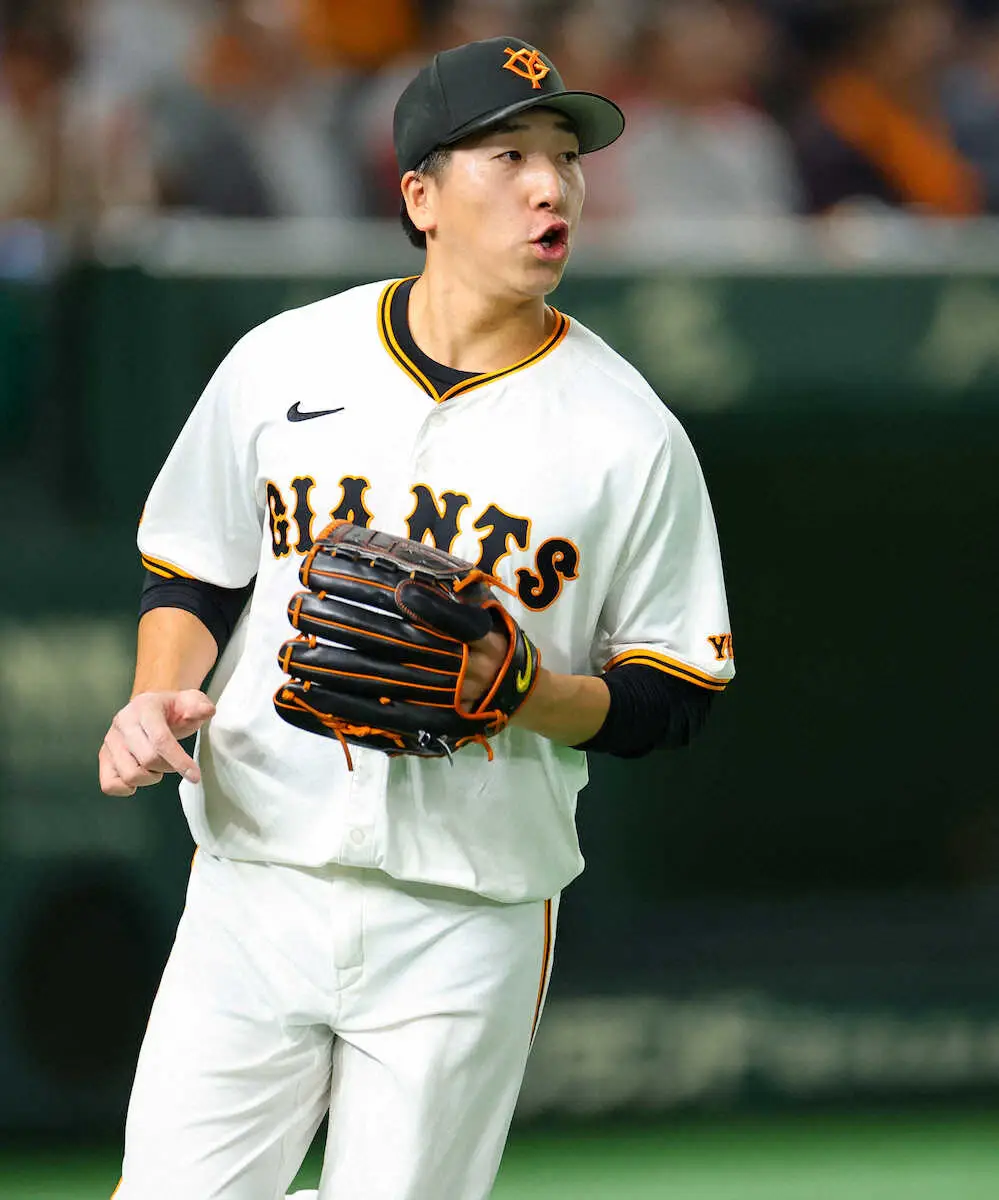 【画像・写真】巨人・大勢　1回零封で8勝目！マシソンに並ぶ球団最多49ホールドポイント　本拠地CSへ4連勝導いた