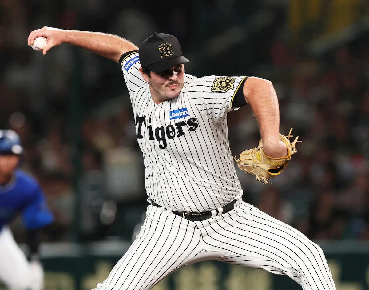 【画像・写真】阪神　ハートウィグが2軍に合流「制球は思い通りに。あとはクイック」